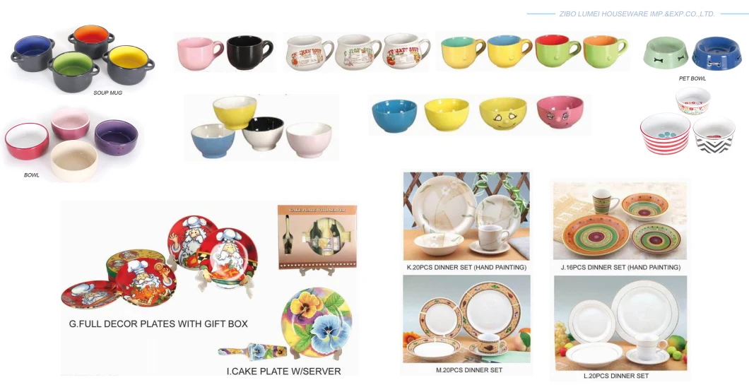 Wide Ceramic Jumbo Bowl Mugs with Handle/Saucer Wholesale