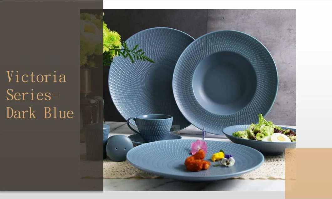 New Design Durable Porcelain Tableware Ceramic Tableware for Hotels and Restaurants