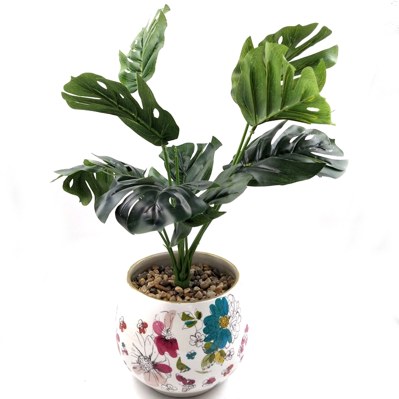 Creative Home Decorative Simulated Potted Flower Pots Ceramic Succulent Planter
