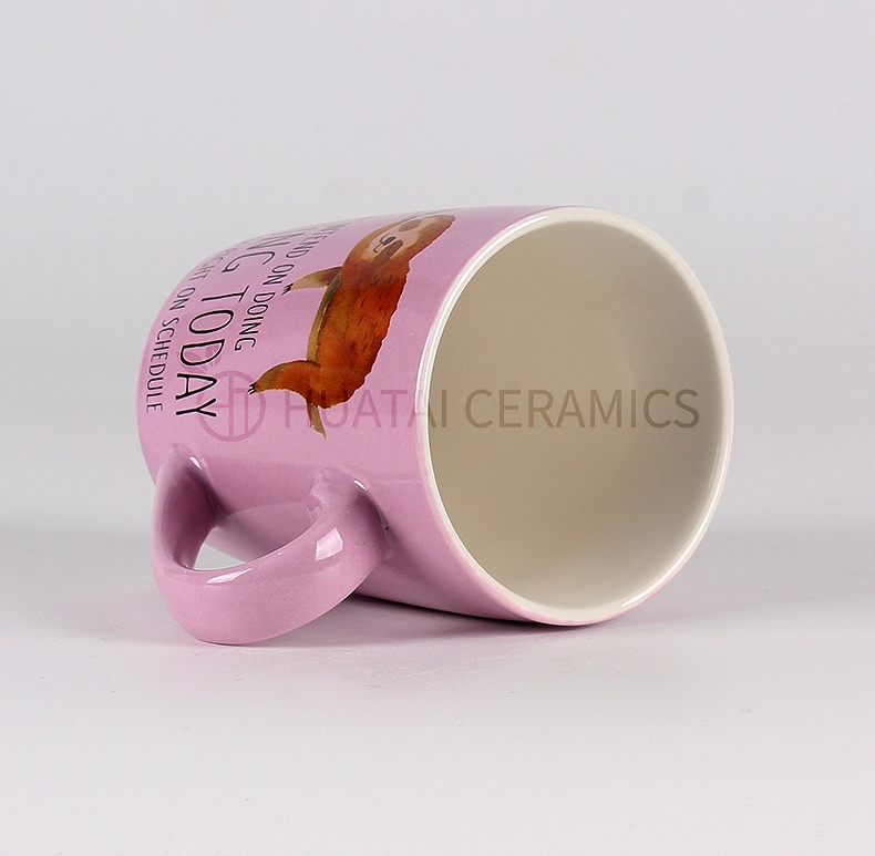 10oz Daily Use Ceramic Mug with Custom Logo Coffee Mug for Promotion