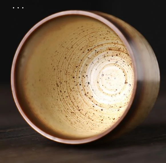 Fancy Spray Decoration Modern Design Ceramic Espresso Coffee Cup 200ml Tea Cups Without Handles