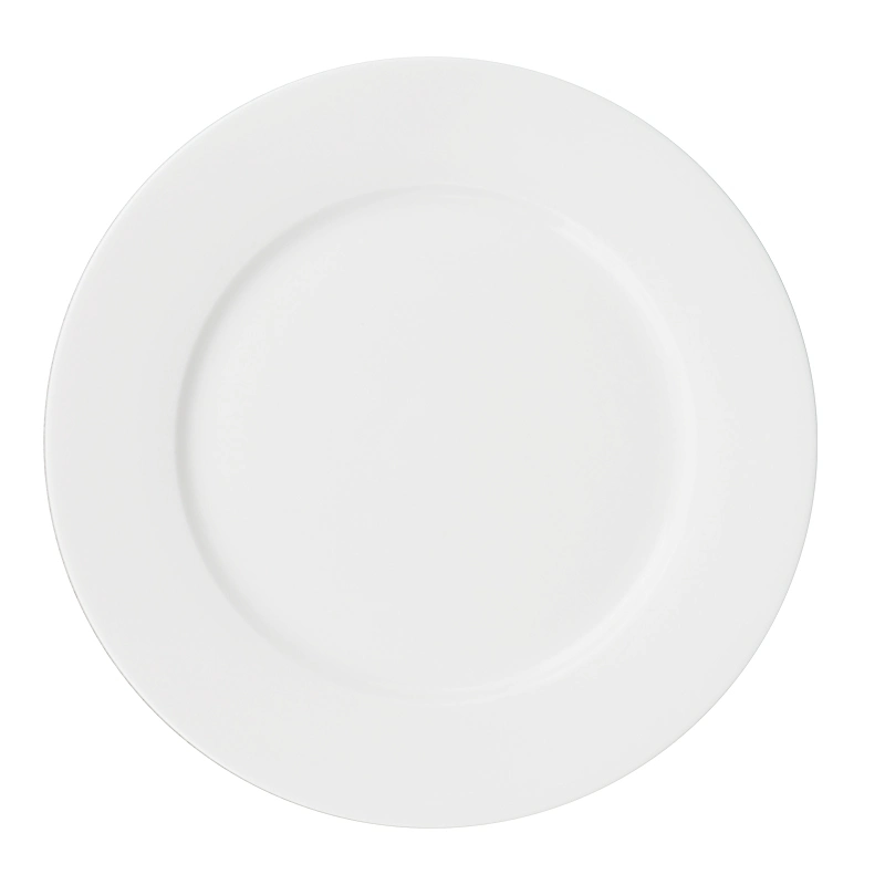 Cheap Dinner Plate Porcelain Flat Plate Ceramic Plate