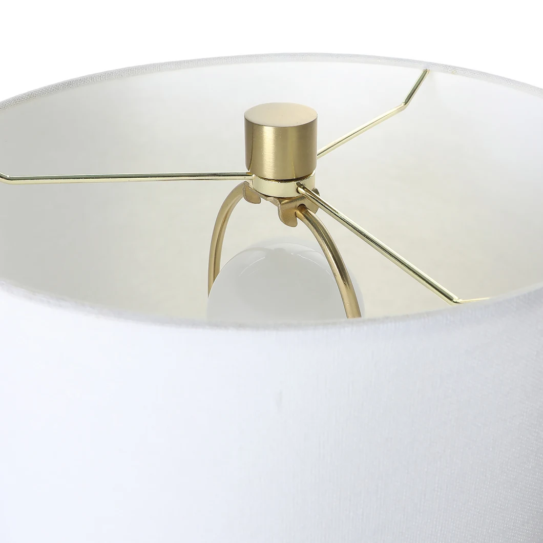 Fashion Ceramic Flexible Modern Home Decor Pattern Beside Ceramic Table Desk Lighting Reading Lamp