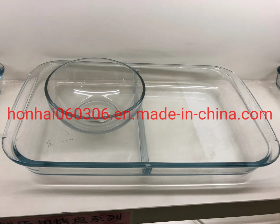 Glass Oval Casserole Baking Dish with Cover