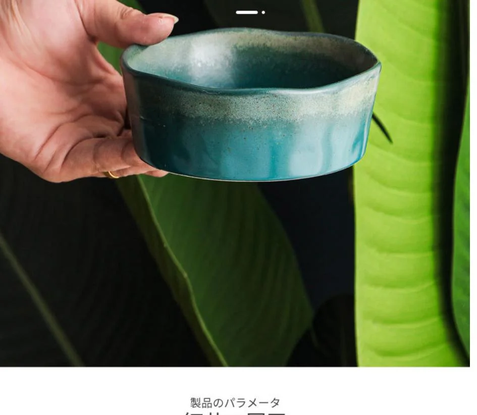 Design Japanese Retro Ceramic Tableware Design Tableware