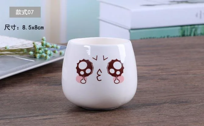 Simple Flower Pot, Ceramic Cartoon, Rough Pot
