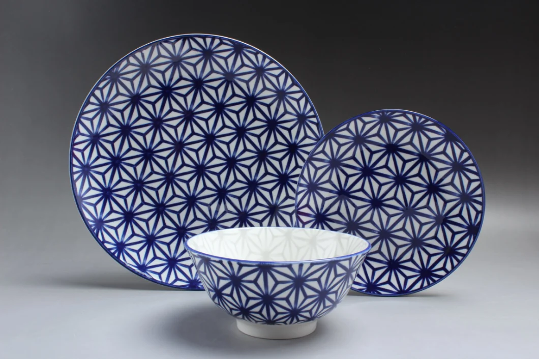 16PCS Stoneware Dinner Set Ceramic Dinnerware Tableware for Wholesale