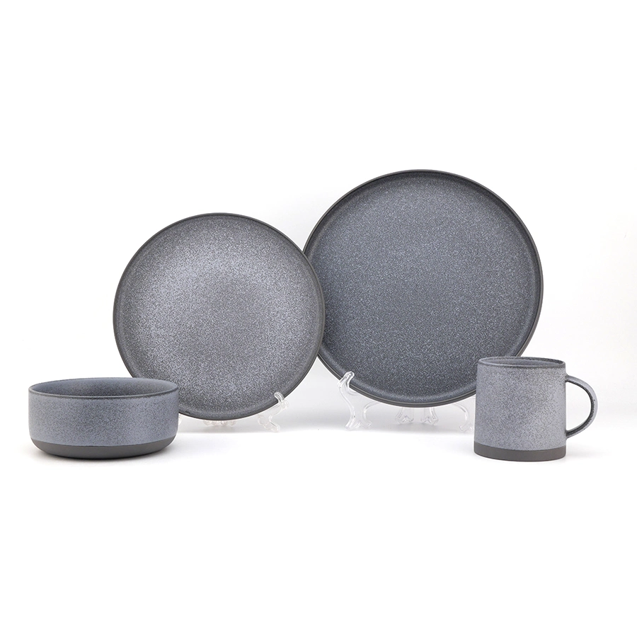 Nordic Simple Stoneware Dinnerware Set Ceramic Dinner Plate Bowl and Cup Home Ceramic Restaurant Tableware