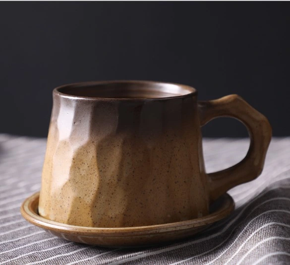 Japanese Wholesale Elegant Expensive Milk Cafe Ceramic Tea Cups for Tea or Coffee with Custom Logo