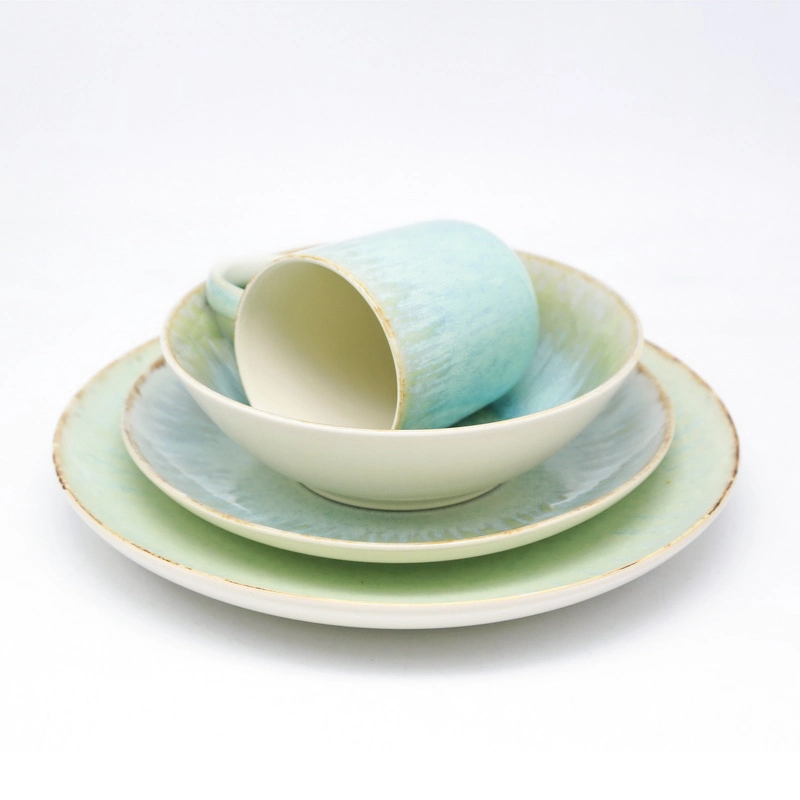 Natural Porcelain Plate Ceramic Set Ceramic Tableware