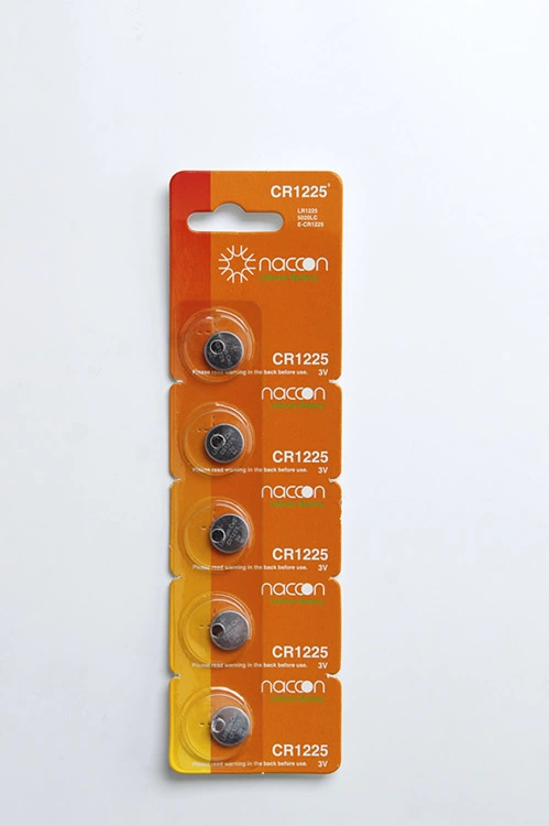 Wholesale High Quality 120mAh Lithium 3V Cr1632 Button Battery for Small Electronic Gadgets, Car Keys