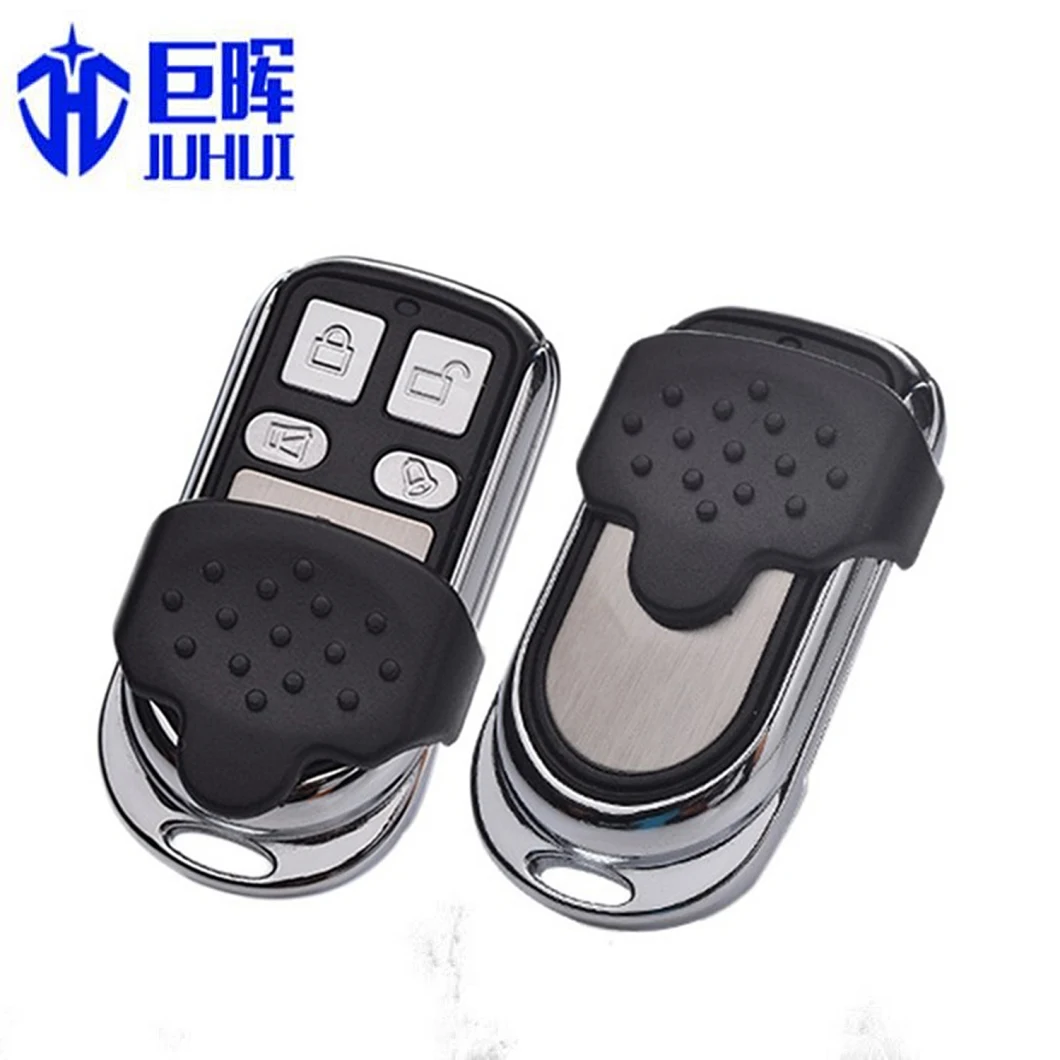 Slippery Cover Type Four Key Button Waterproof Metal Shell Remote Control