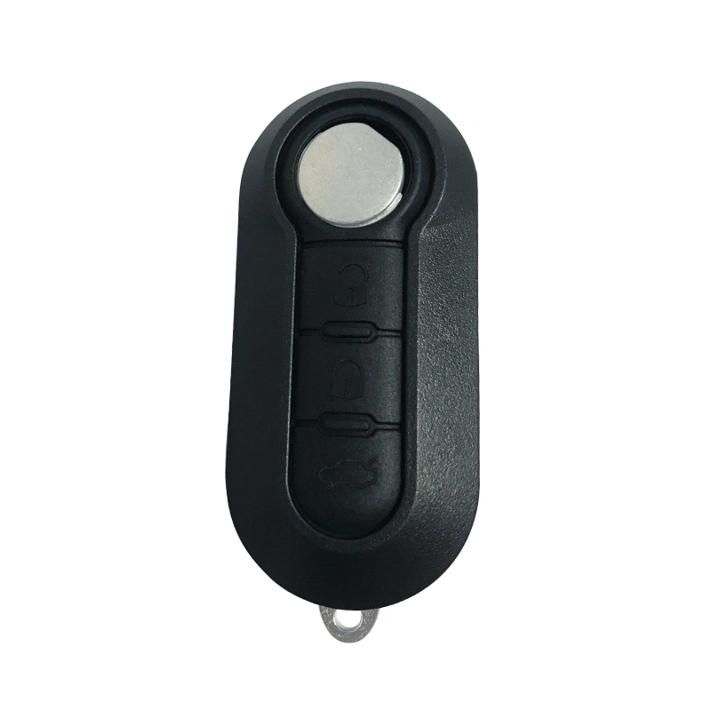 Qn-RF516X 3 Buttons 433 MHz Flip Folding Car Key Fob Remote Key for FIAT Panda Idea Punto Stilo Black / Blue