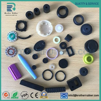OEM Custom EPDM NBR Silicone Rubber Dust Cover Rubber Parts