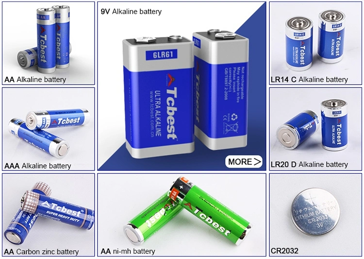 High Quality 3V Cr1632 Lithium Coin Cell Battery Cr1632 Battery Car Keys Button Cell