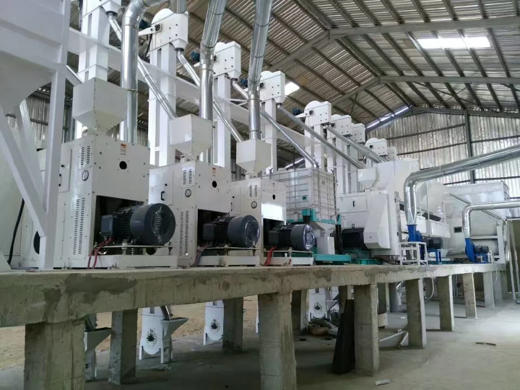 Turn-Key Project of 50 Tons Rice Milling Machine in Nigeria