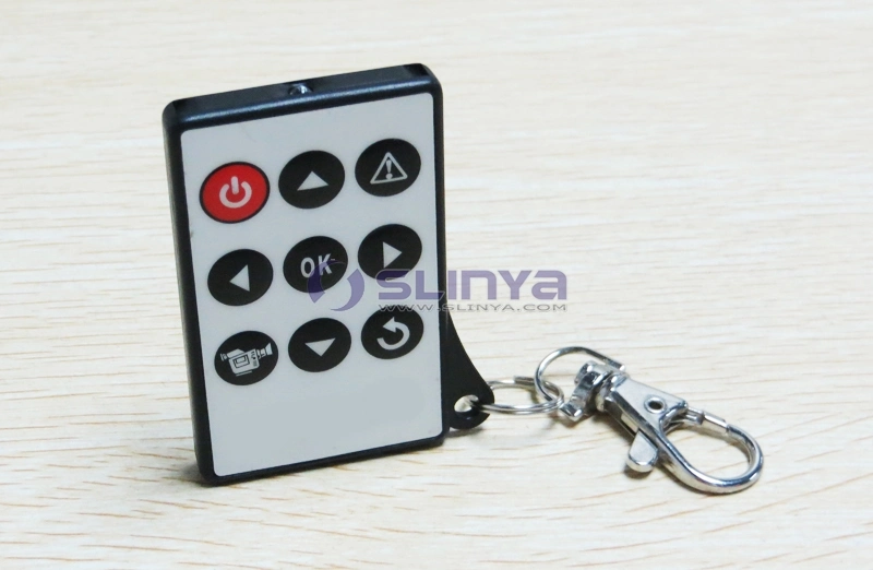 9 Buttons Key Ring Keychain Universal IR Wireless Remote Control for Camcorder