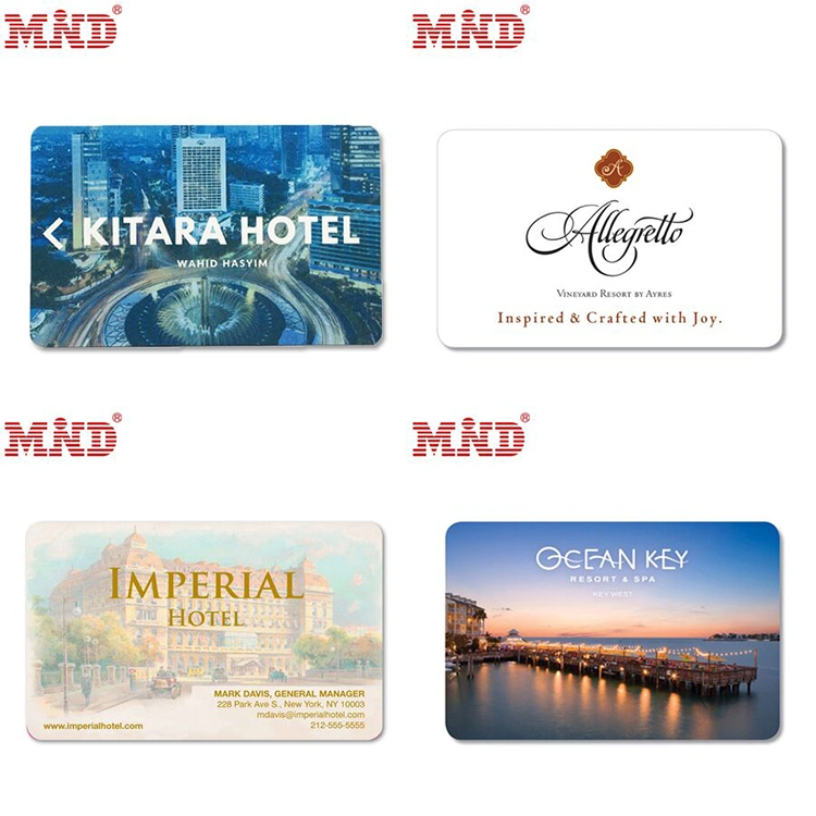 Encoded 4K RFID Key Card Hotel Smart Key Card PVC Card for Ihg/Marriott/Sheraton