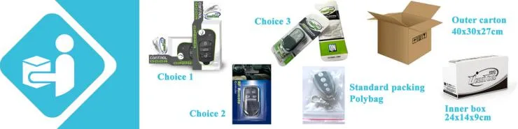 Universal Car Key Remote Case (Blue color)