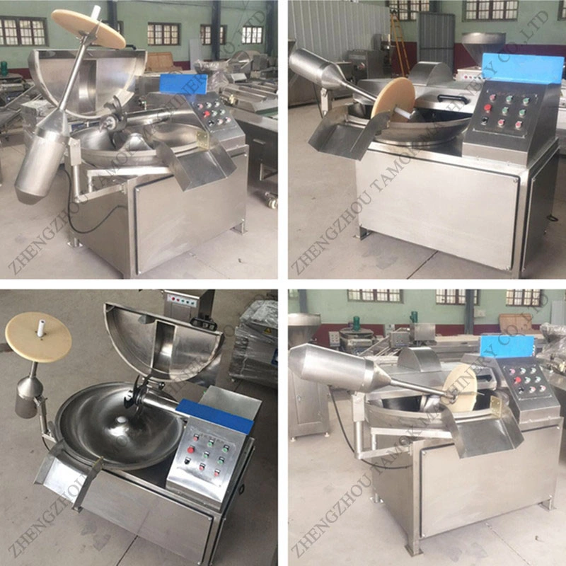 Bowl Cutter Meat Bowl Cutting Machine Sausage Meat Chopping Machine