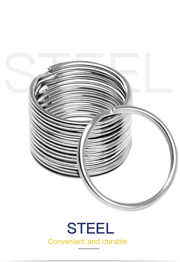 28mm Metal Key Ring Round Key Ring Metal Keyring