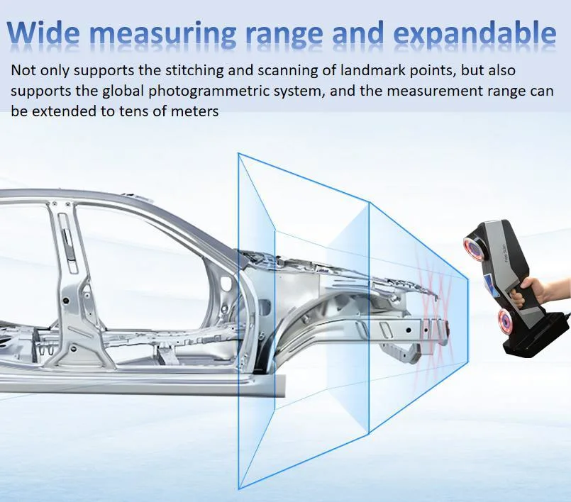 High Precision Industrial Copying Machine 3D Laser Scanner Handheld