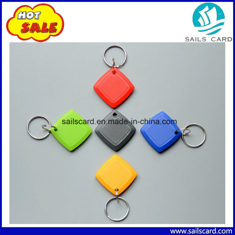 Multi Color ABS Hotel Room Key Tag RFID Key Fob