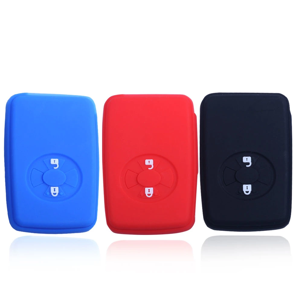 Low Price Custom Promotional Silicone Car Key Cover for Toyota
