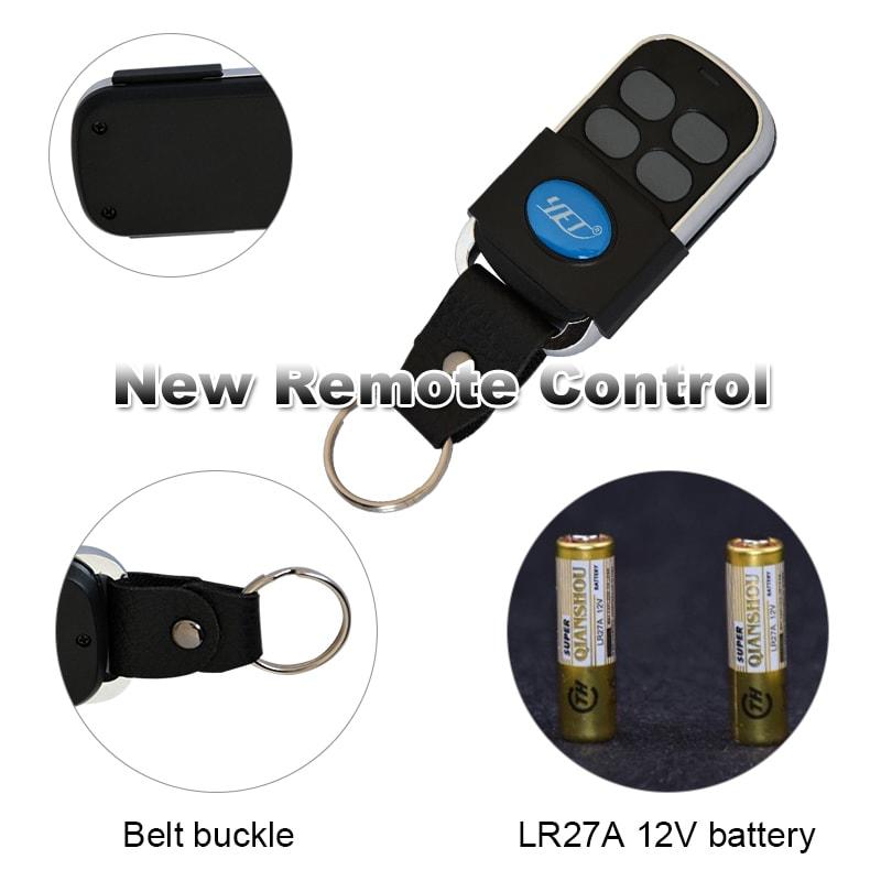 Car Alarm 4 Ways Radio Remote Transmitter Key Fob with Keychain