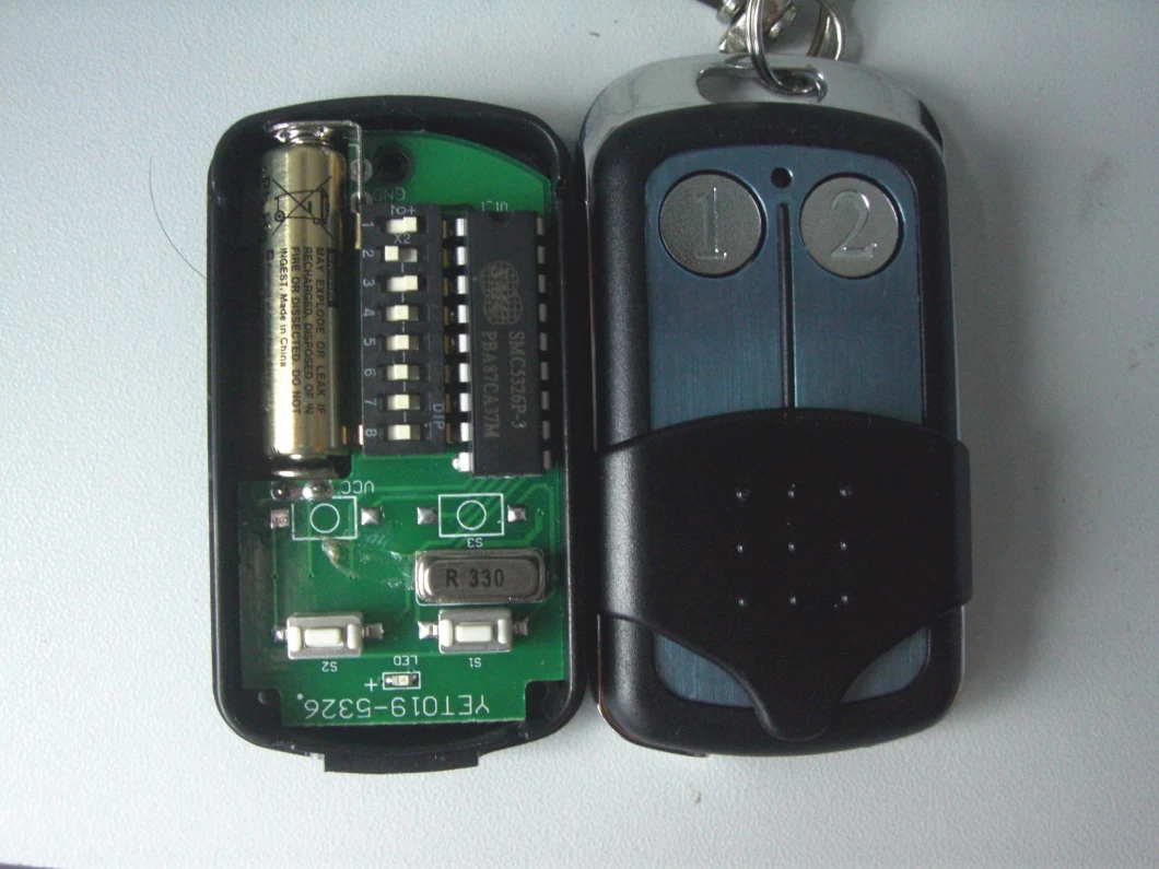 330 390 315 Universal Remote Control DIP Switch Gate Opener Transmitter Key Fob