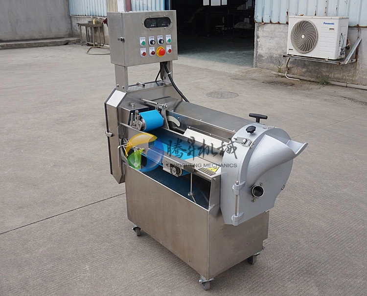 Multifunction Commercial Vegetable Cutting Machine with Two Heads (TS-Q118B)