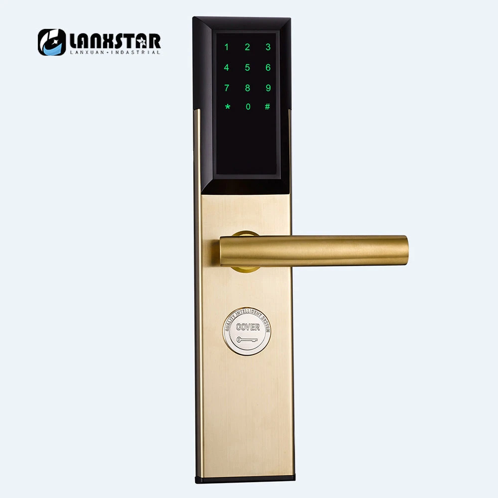 Bluetooth RFID Card Password Intelligent Lock Anti-Theft Door Electronic Smart Lock Mechanical Key