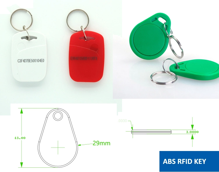 RFID Epoxy Key Fobs Card T5577 Chip Contactless Smart Card