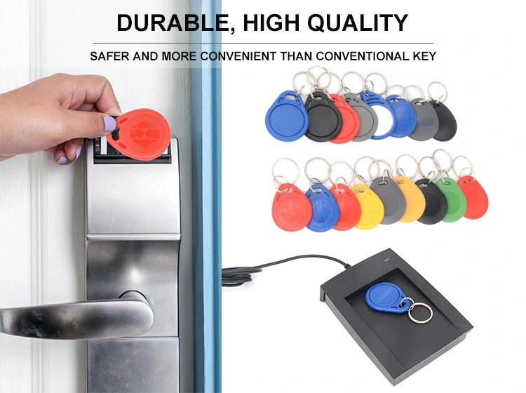 Hotel Access Control Key Chain Smart Card RFID Epoxy Key Fob