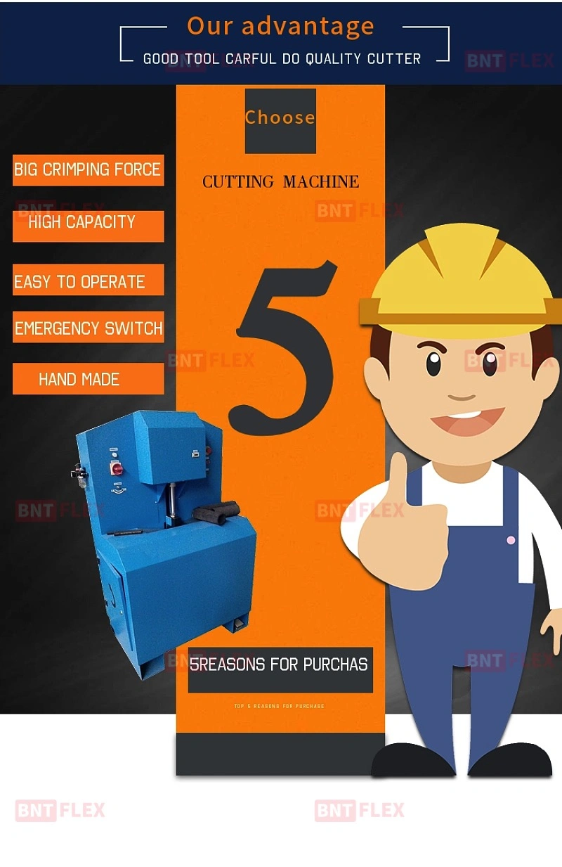4inch Auto Rubber Hose Cutting Machine/Stainless Shower Hose Cutting Machine/Manual Hose Cutting Machine