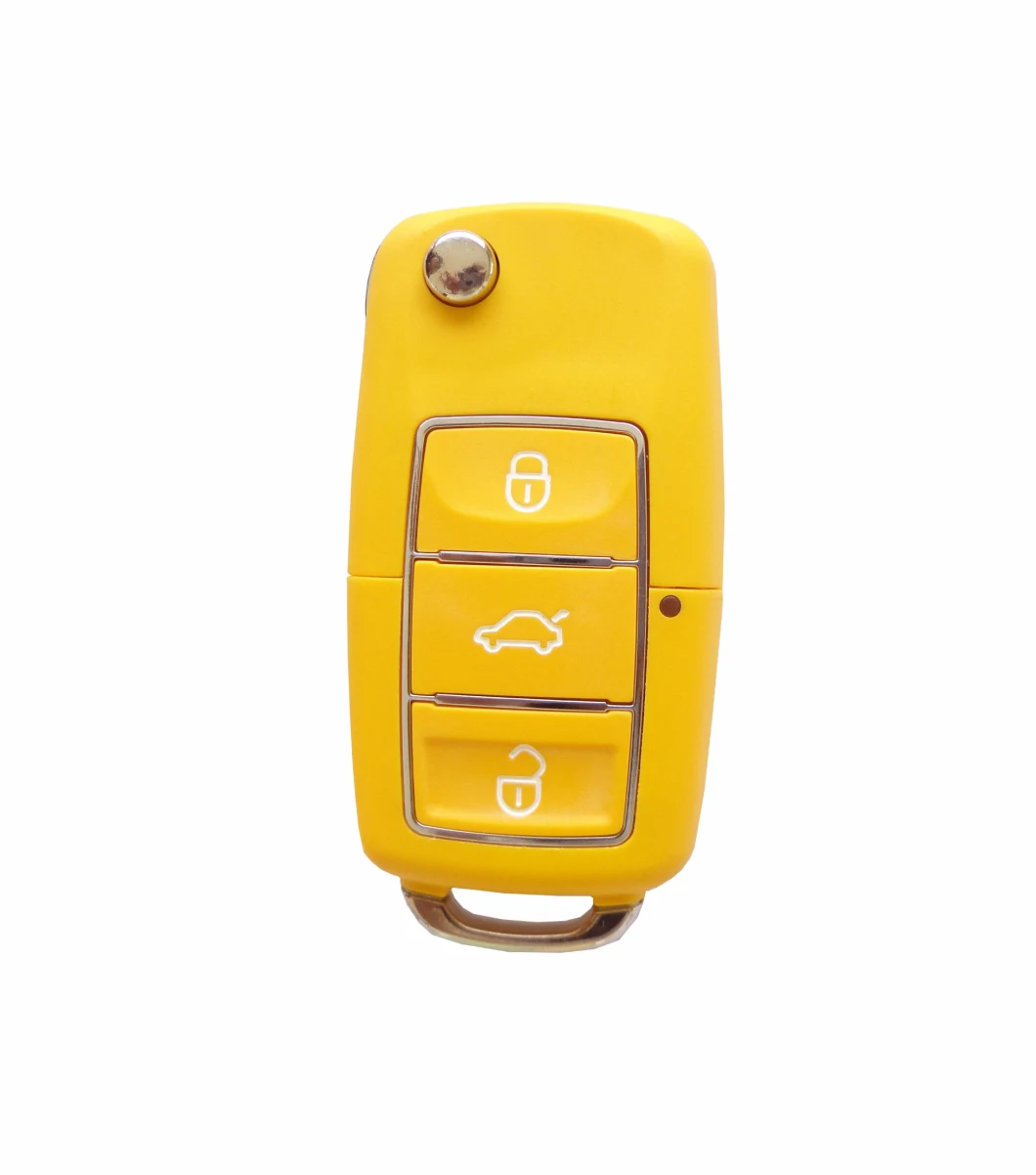 Universal Car Key Garage Door Shell with Yellow Color