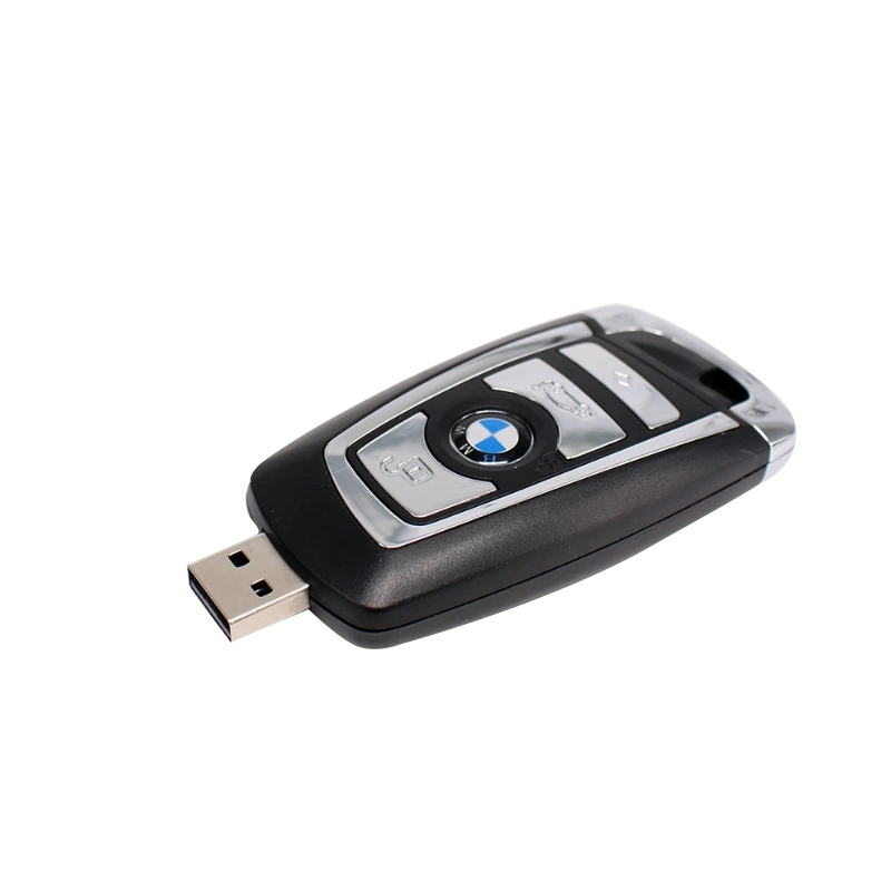 New Hot Sale Plastic Promotion Gift Car Key Shape USB Flash Drive