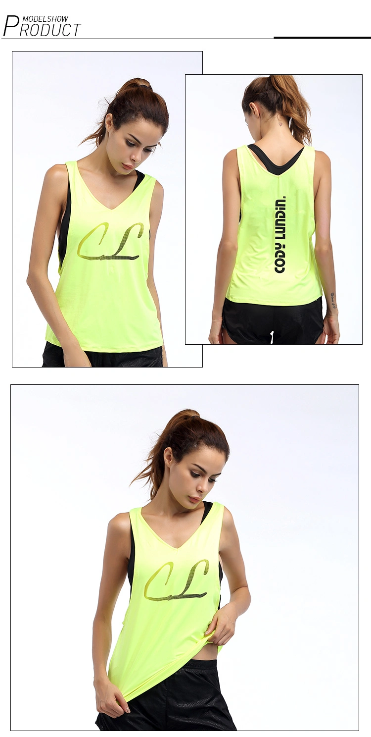 Cody Lundin Custom Tank Top Girl Energetic Orange Sets Workout Outfits Sportswear for Women