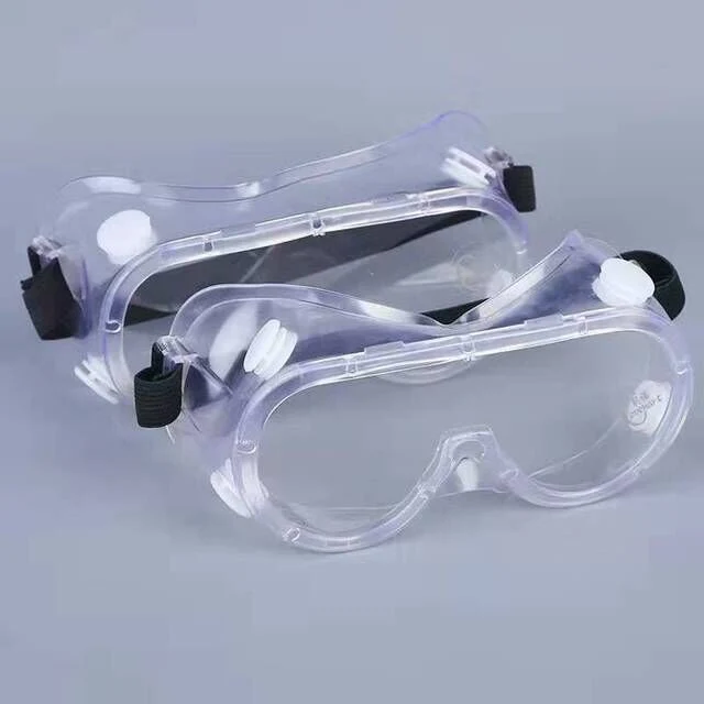 Wraparound Safety Goggles Soft Frame Indirect Vent Anti-Fog Protective Goggles