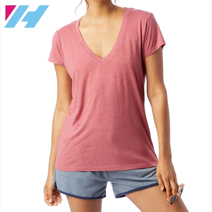 Quick-Dry Light Weight Gym Fitness Womens Tshirt