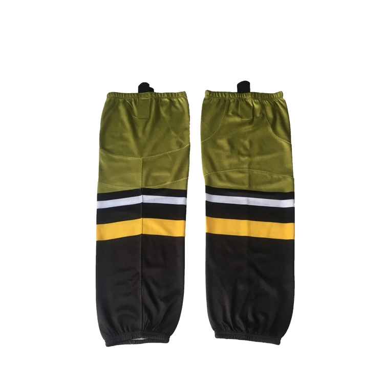 Custom Ice Hockey Jersey/ Reversible Hockey Socks Wholesale Sublimated Farm Hockey Socks