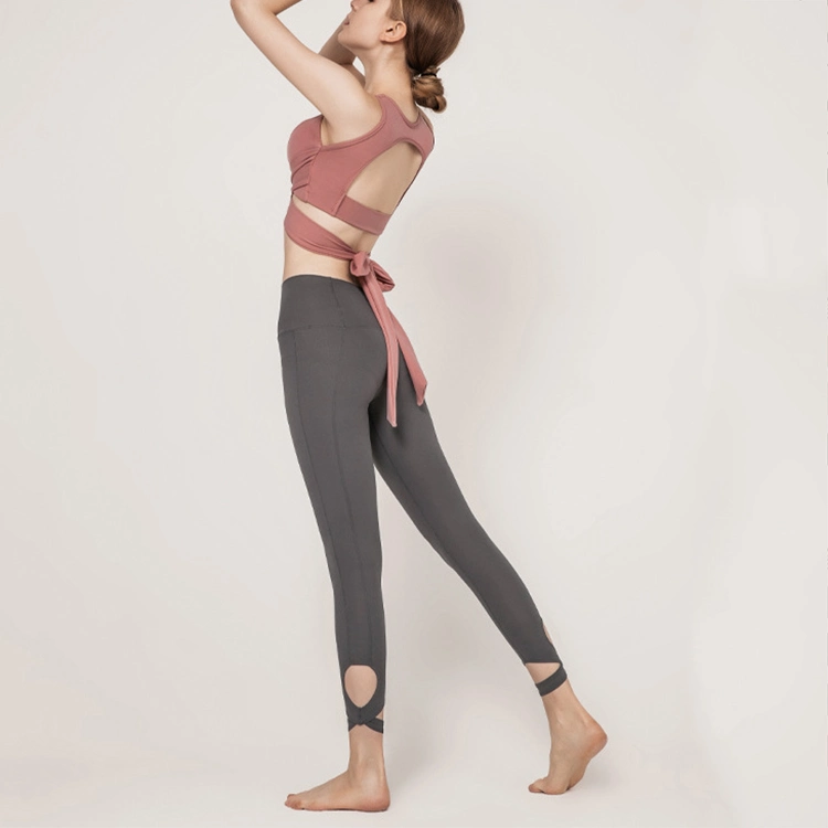 Women 4-Way Strectch Yoga Legging Back Bandage Sport Bra Elegan Yoga Wear for Women