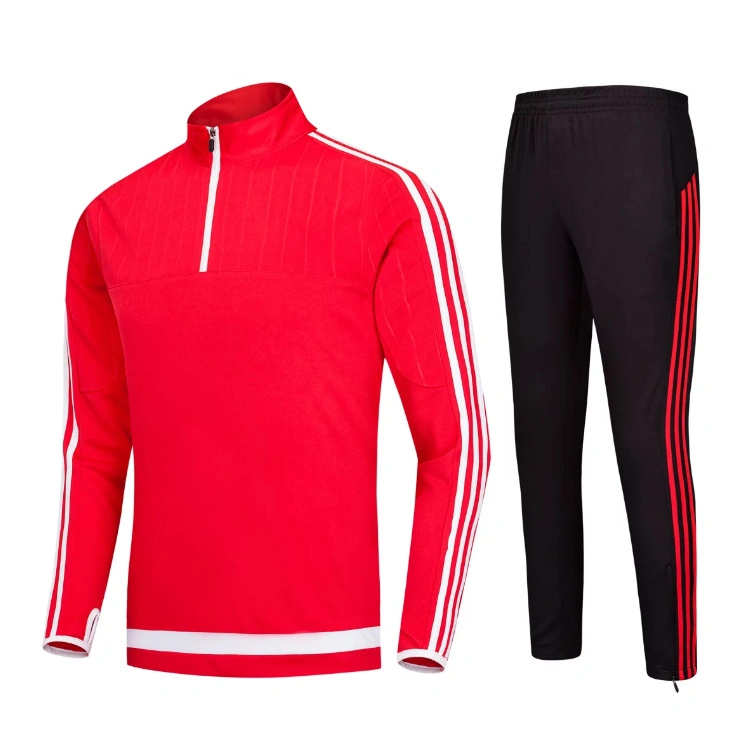 Winter 2 Piece Football Clothing Soccer Jersey Set for Men