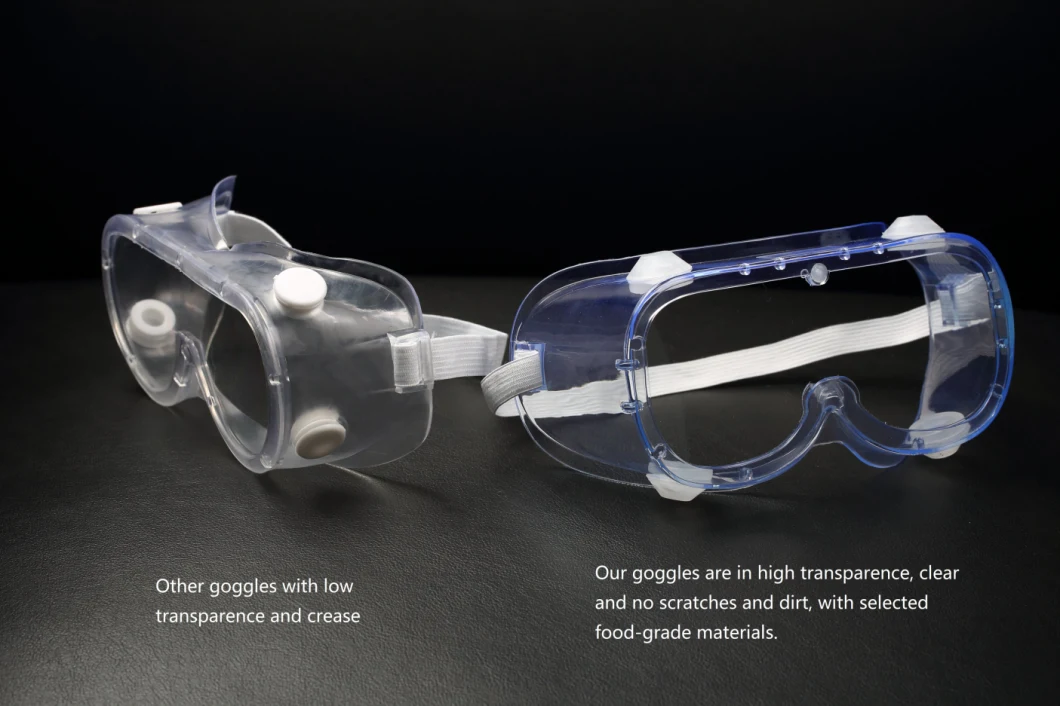 En166 ANSI Certificated Anti Fog Medical Safety Protective Glasses Goggles Medical Eye Goggle