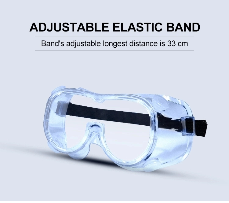Clear Transparent Protective Glasses PC Safety Protective Goggles