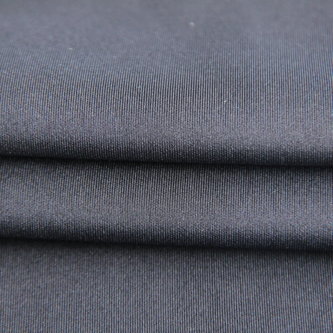 Semi Dull Interlock Fabric with Polyester Spandex for Swimwear/Sportswear/Legging/Yoga Wear/T-Shirt/Fitness
