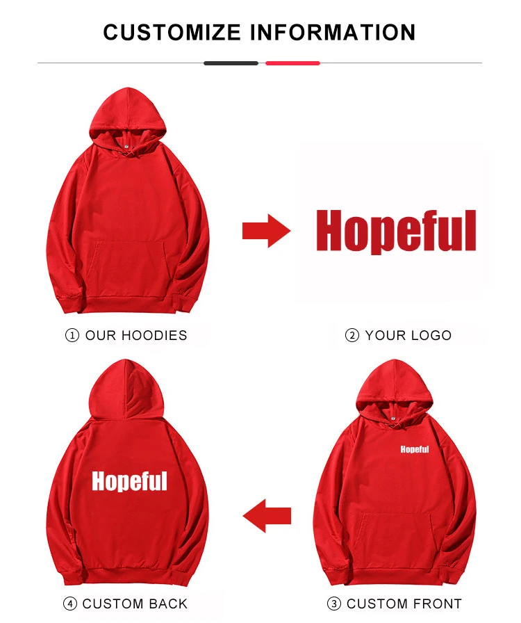 Personalized Custom Outdoors Sports Hoodies Sweatshirts, Unisex Fashion Blank Hoodies