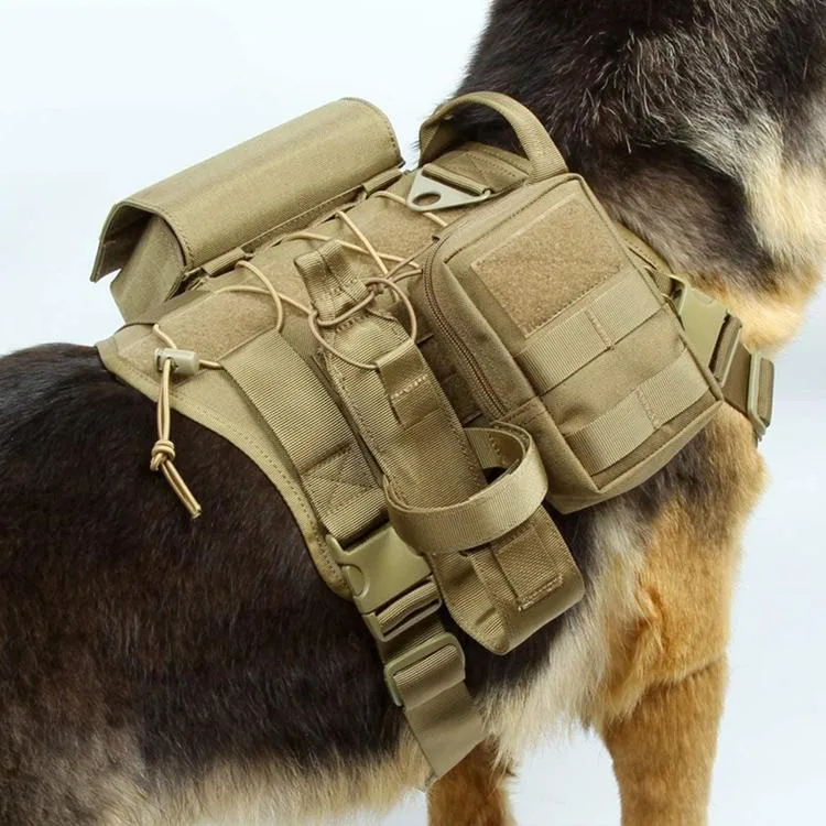 Tactical Military Dog Vest Harness for Dog Training