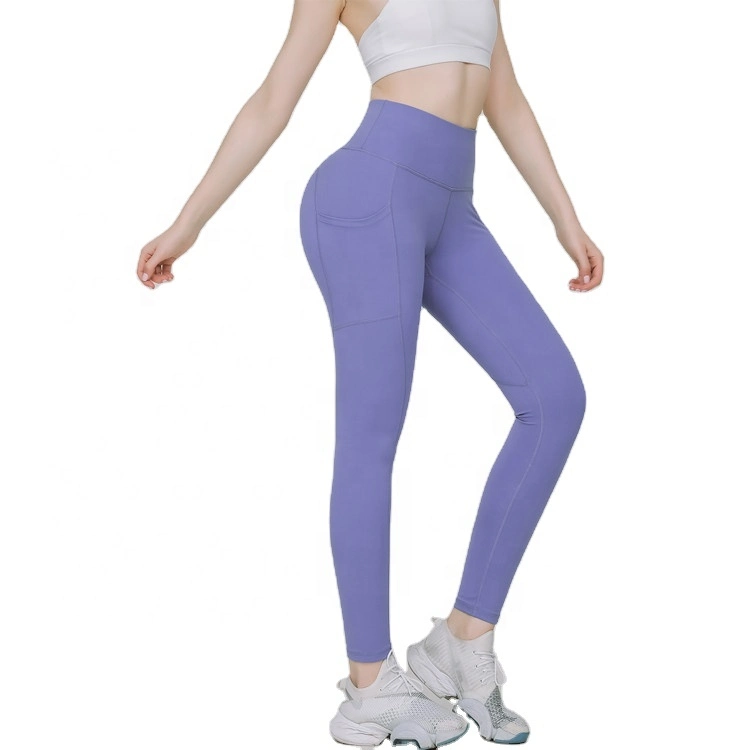 New Design Fitness Apparel Private Label Yoga Pants Nylon Stretch Women Compression Tights Heart Shape Butt Lift Yoga Leggings