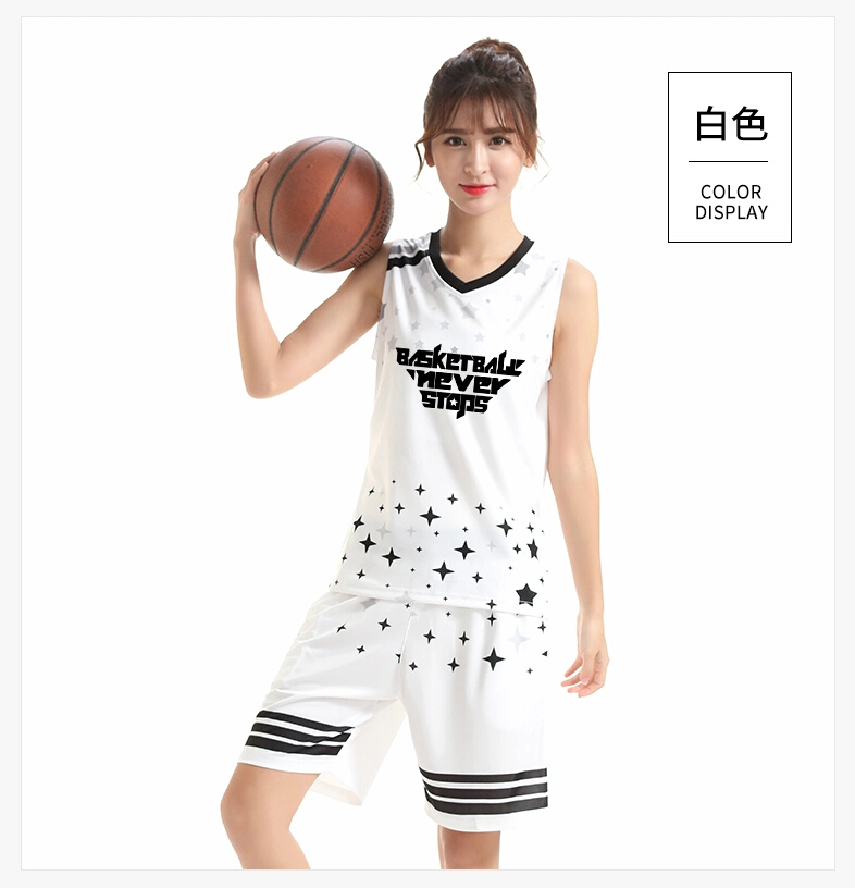 Hot Sublimation Basketball Uniforms Custom Team Basketball Wear for Women